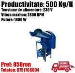 Tocator Electric Moara Tocat Paioase Fan Lucerna 1.8kw 500kg/h+LivrGr