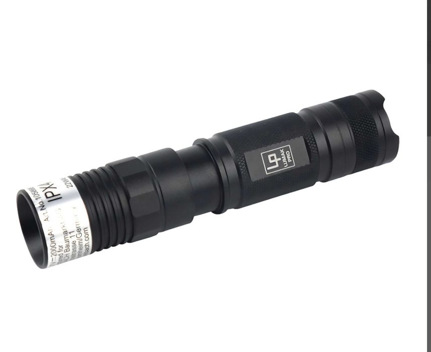 LUMAK PRO LED Акумулаторен фенер 500 lm 5000 K Студено бяла светлина