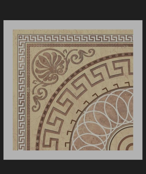 Gresie interior portelanata,model ornament Versace