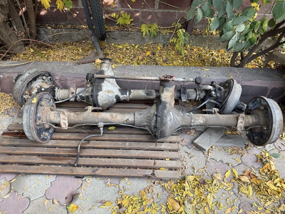 Мосты на УАЗ с блокировками и редукторами от Волги