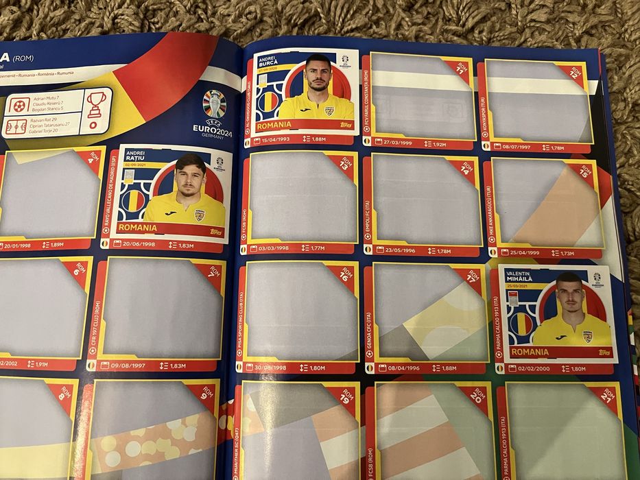 Album euro 2024 in stare foarte bună