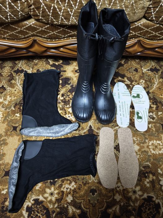 Спецобувь. Сапоги резиновые зимние с утеплителем. НОВЫЕ. Размер 43.