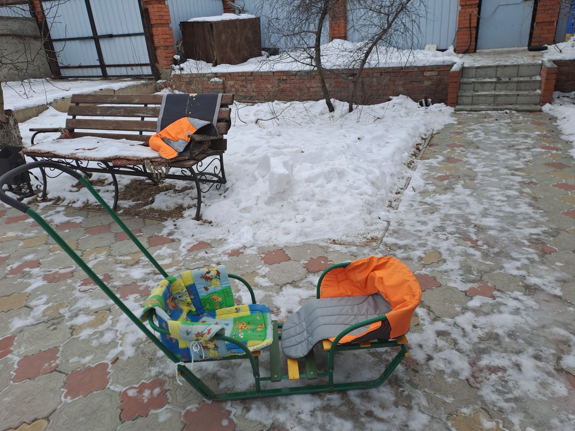 проданки санки для двойни