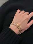 Brăţară Dior claro de luna Dorado