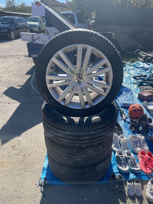Оригинални VW джанти 17цола 5x112 7J ET 45