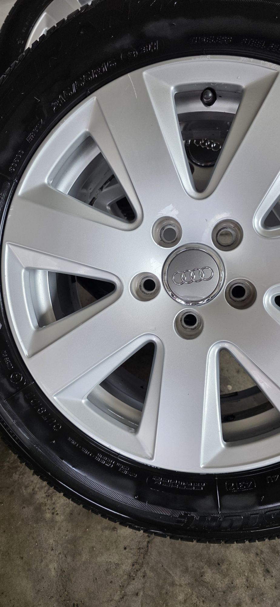 Оригинални джанти с гуми Bridgestone 5х112 r16 за Audi Vw Vag