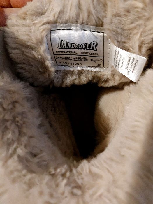 Дамски зимни боти естествен велур