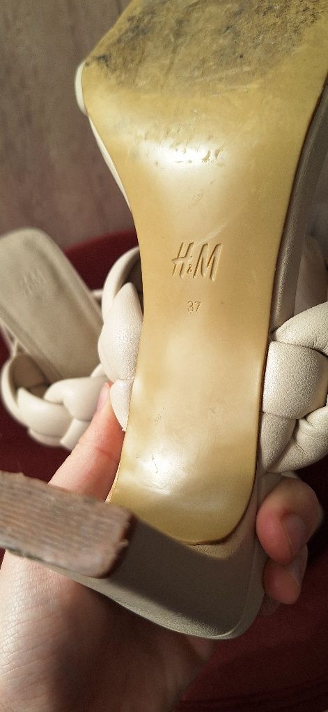Sandale femei H&M marime 37 | preț 40 lei
