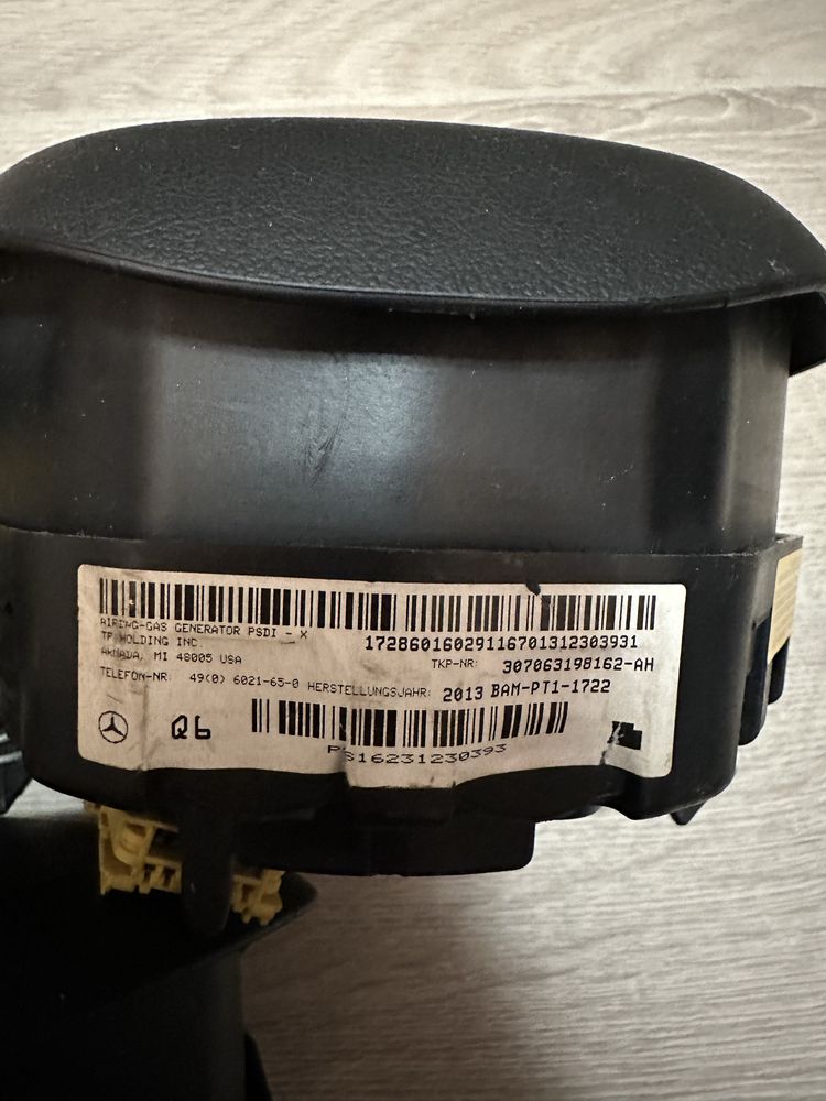 Airbag Mercedes W204 W212 W165 W246 Мерцедес