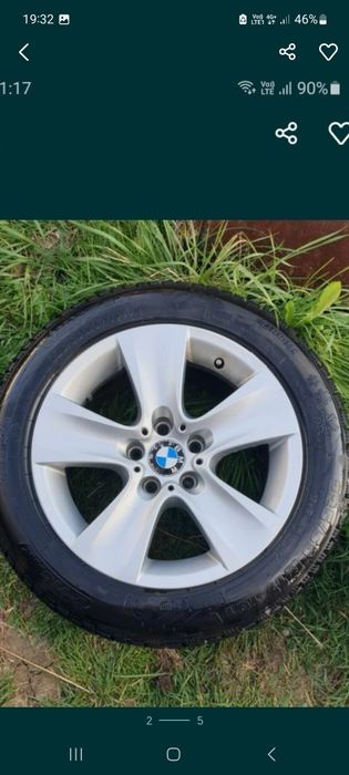 Anvelope+jante Bmw  225/55/R17 M+S DOT 2023