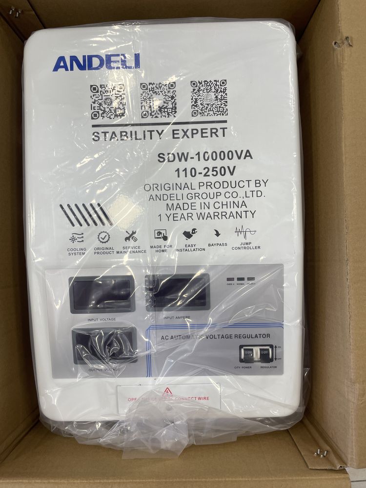 STABILIZATOR napryajeniya ANDELI-SDW-10.000Va Original