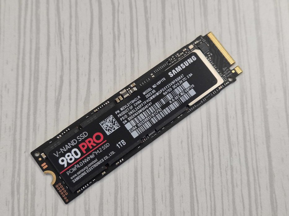 Samsung 980 PRO 1TB M.2 (MZ-V8P1T0BW) gen4 самсунг ссд 1тб