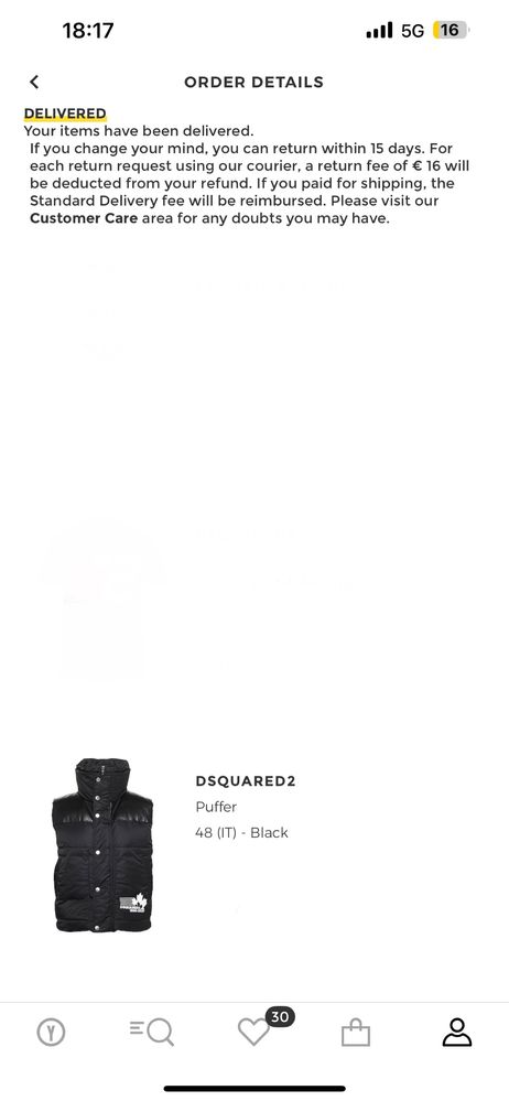 ОРИГИНАЛЕН елек на Dsquared2