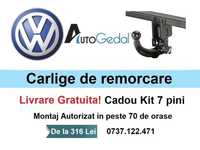 Carlig Remorcare VW Caddy Max 2004-2021 - Omologat RAR si EU
