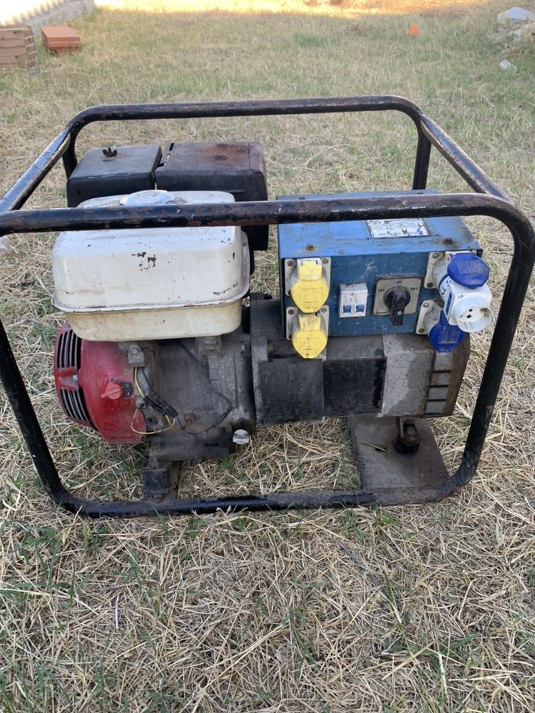 Honda generator 6,5 kw 230v/110v