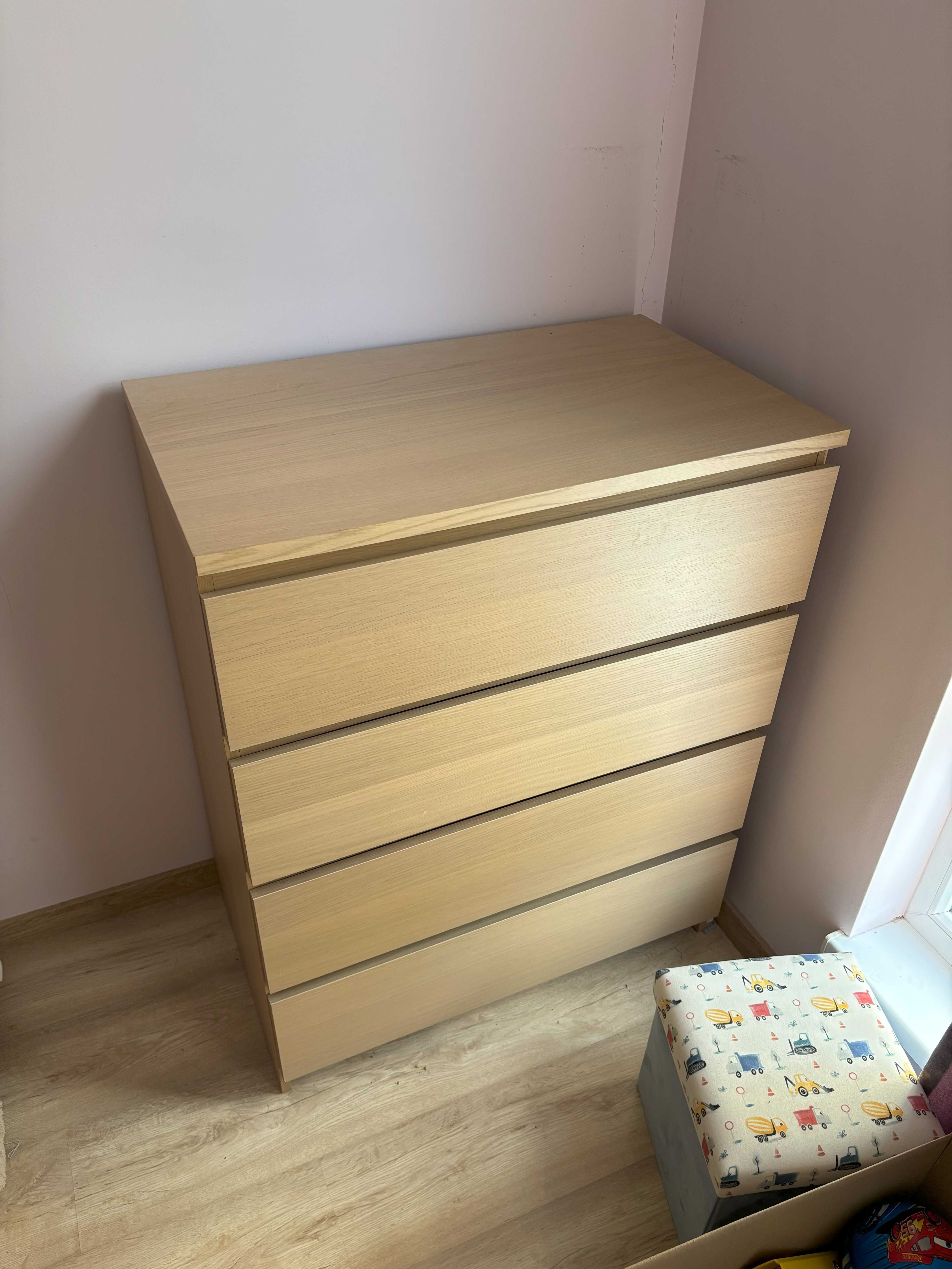 MALM скрин с 4 чекмеджета