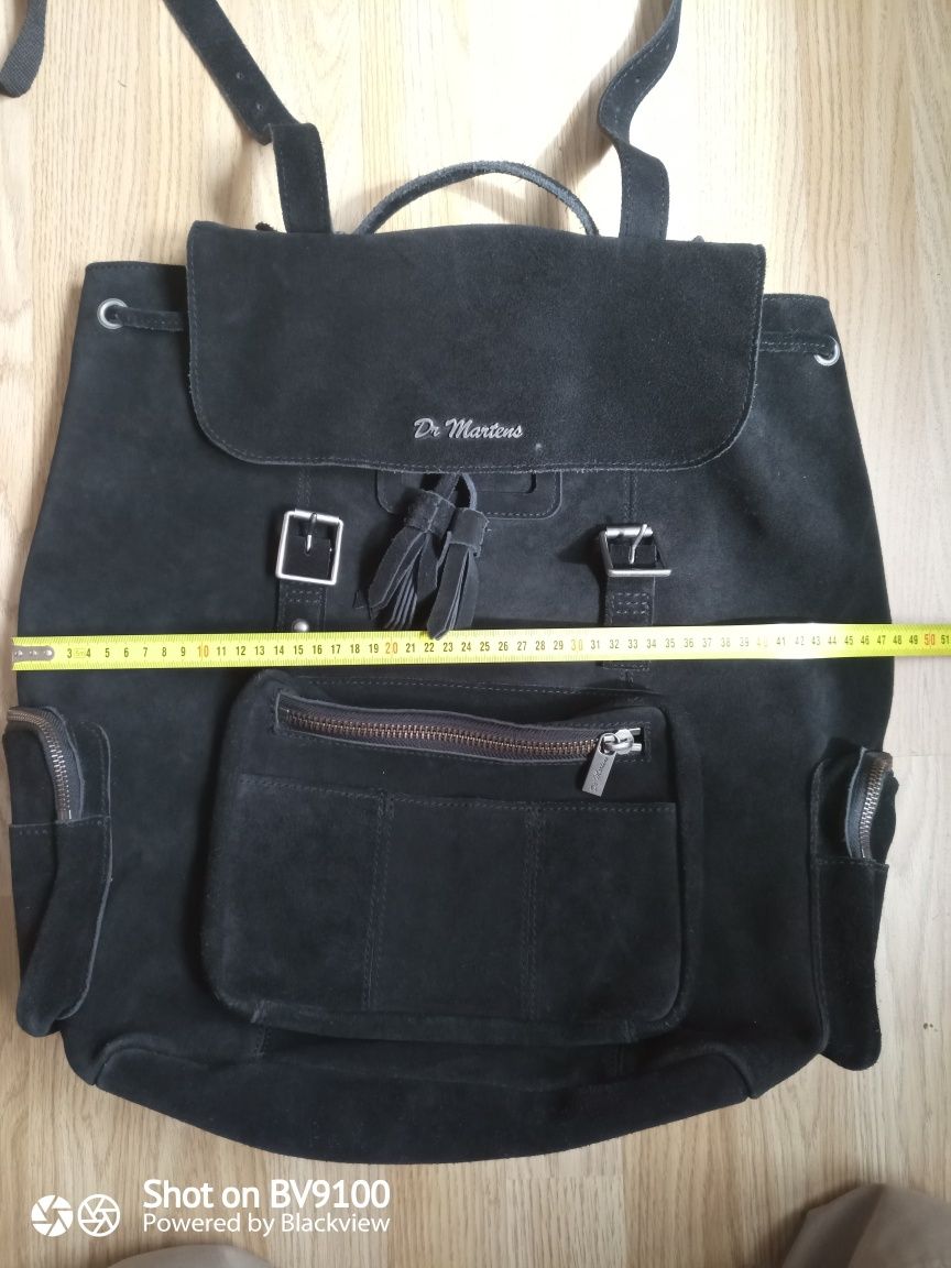 Rucsac Dr Martens Airwair, piele, negru