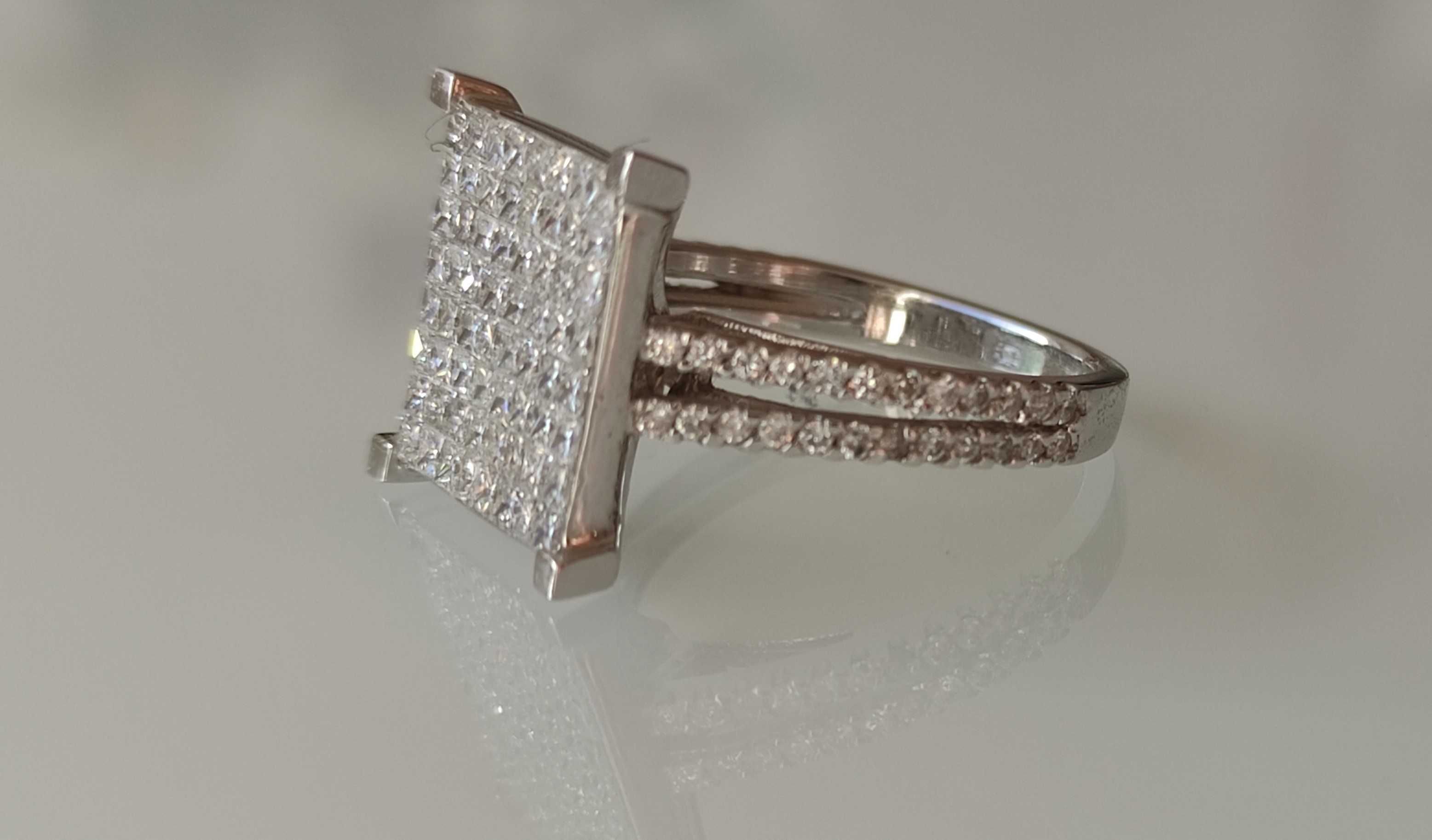 Inel aur 14k si diamante 2.53ct