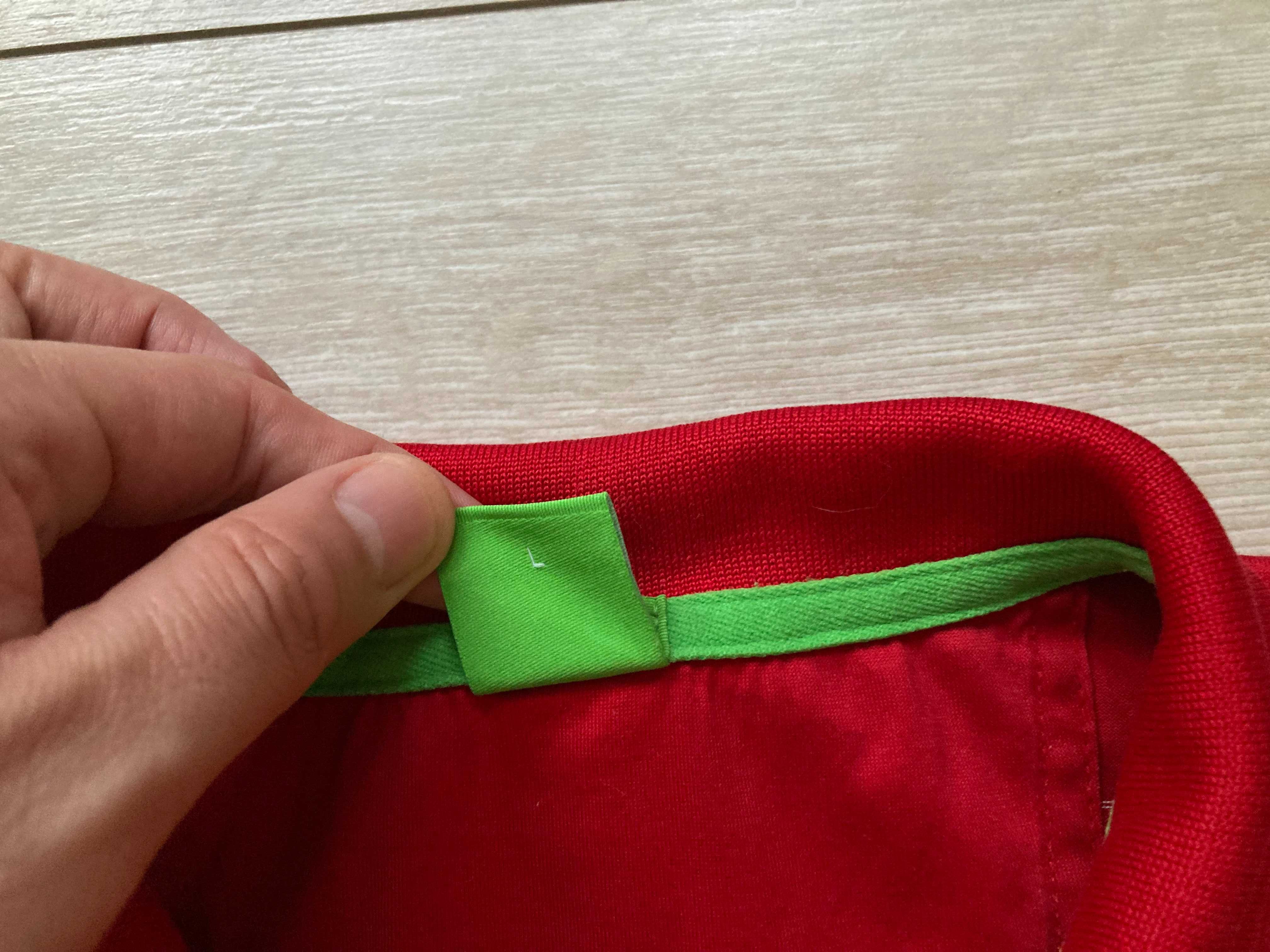 Hugo Boss Green Modern Fit polo t shirt поло тениска размер L