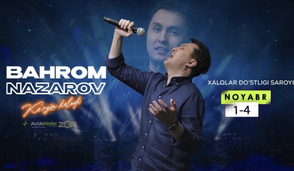 Bahrom Nazarov 2-qatordan biletlar bor