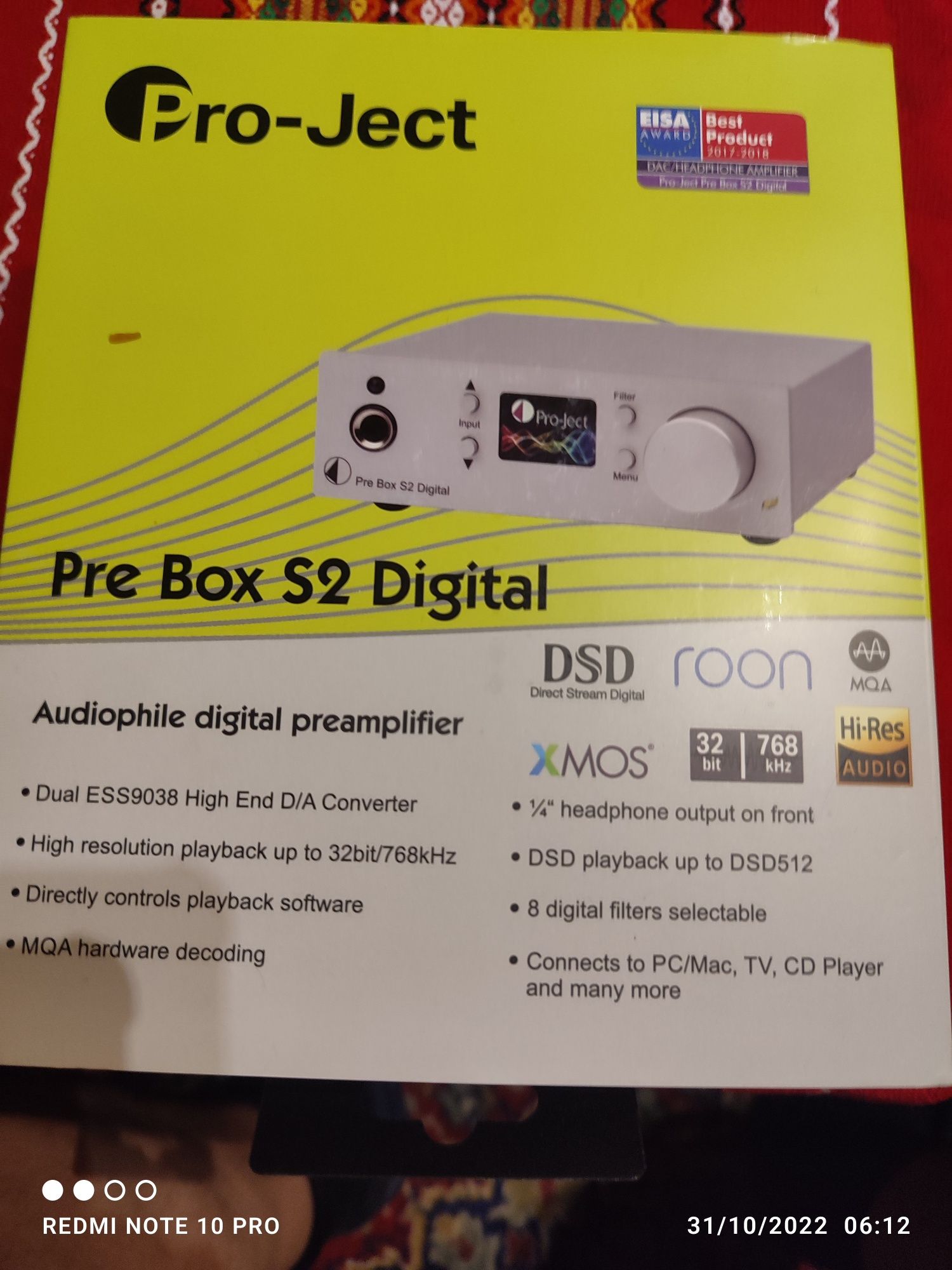 Project Pre Box  S2 digital Dak