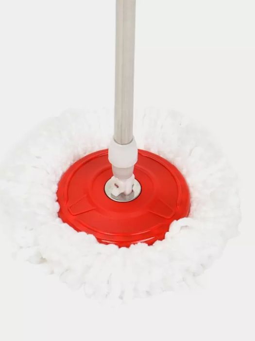 Tozalash to‘plami: 360° aylanuvchi mop va siqish funksiyali chelak