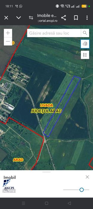 Teren extravilan (intravilan)