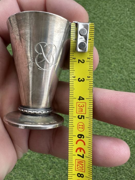 Set 18 pahare argint vechi semnate/1948 - 475 gr