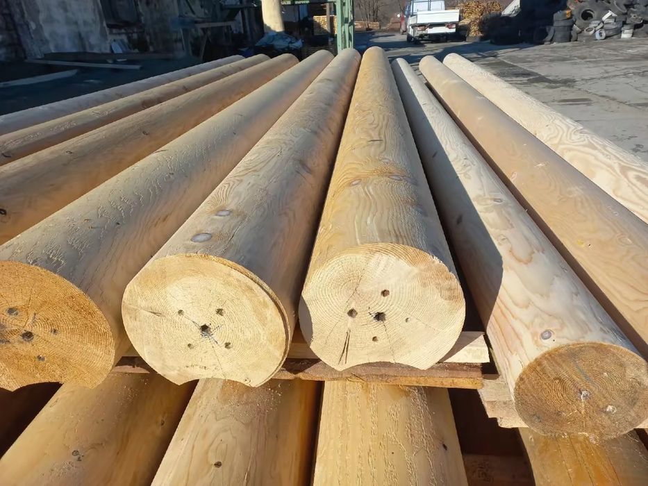 Lemn rotund calibrat pentru case,cabane,cherestea constructii,lambriu