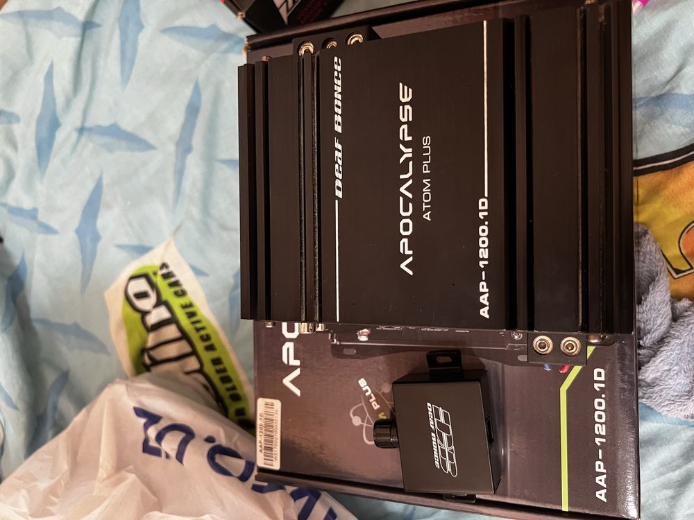 Продаётся усилитель apocalypse atom plus AAP 1.1200 1D B/U