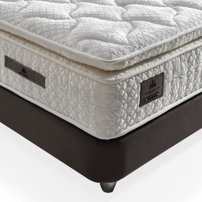 Тапицирано легло Lionel Сив Диамант