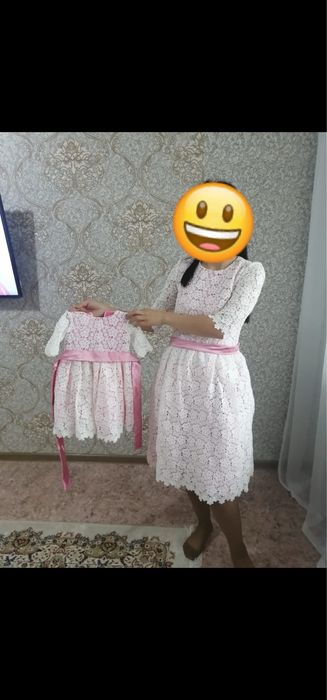 фэмили лук платье мама и дочка