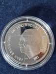 Сребърна монета 500 франка 1998 г.