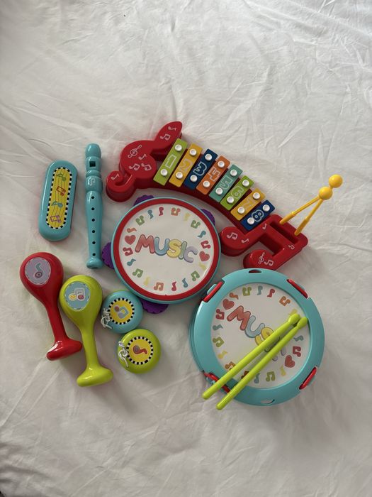 Jucarii bebe set instrumente muzicale