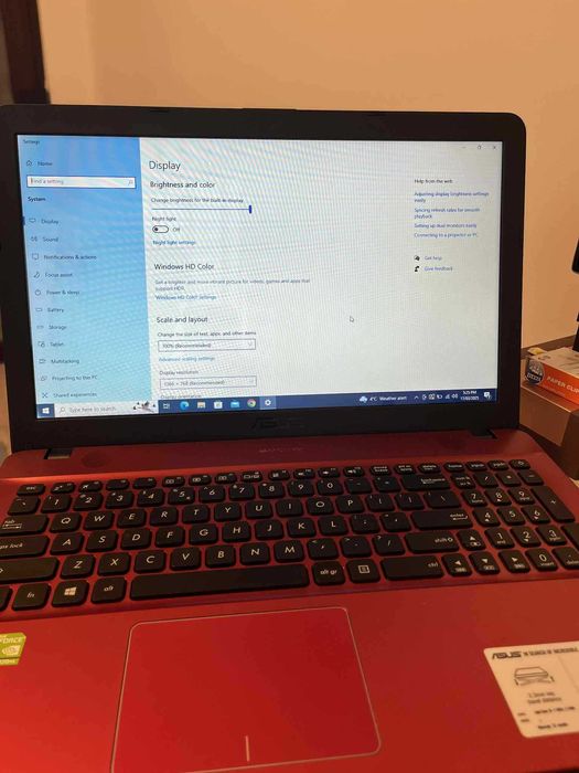 Laptop ASUS X541UA, i3‑7100U, GeForce 920MX, 15.6″ Full HD