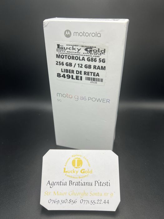 Motorola G86 Power 5g 256gb 12gb Ram liber de retea cod produs 23133