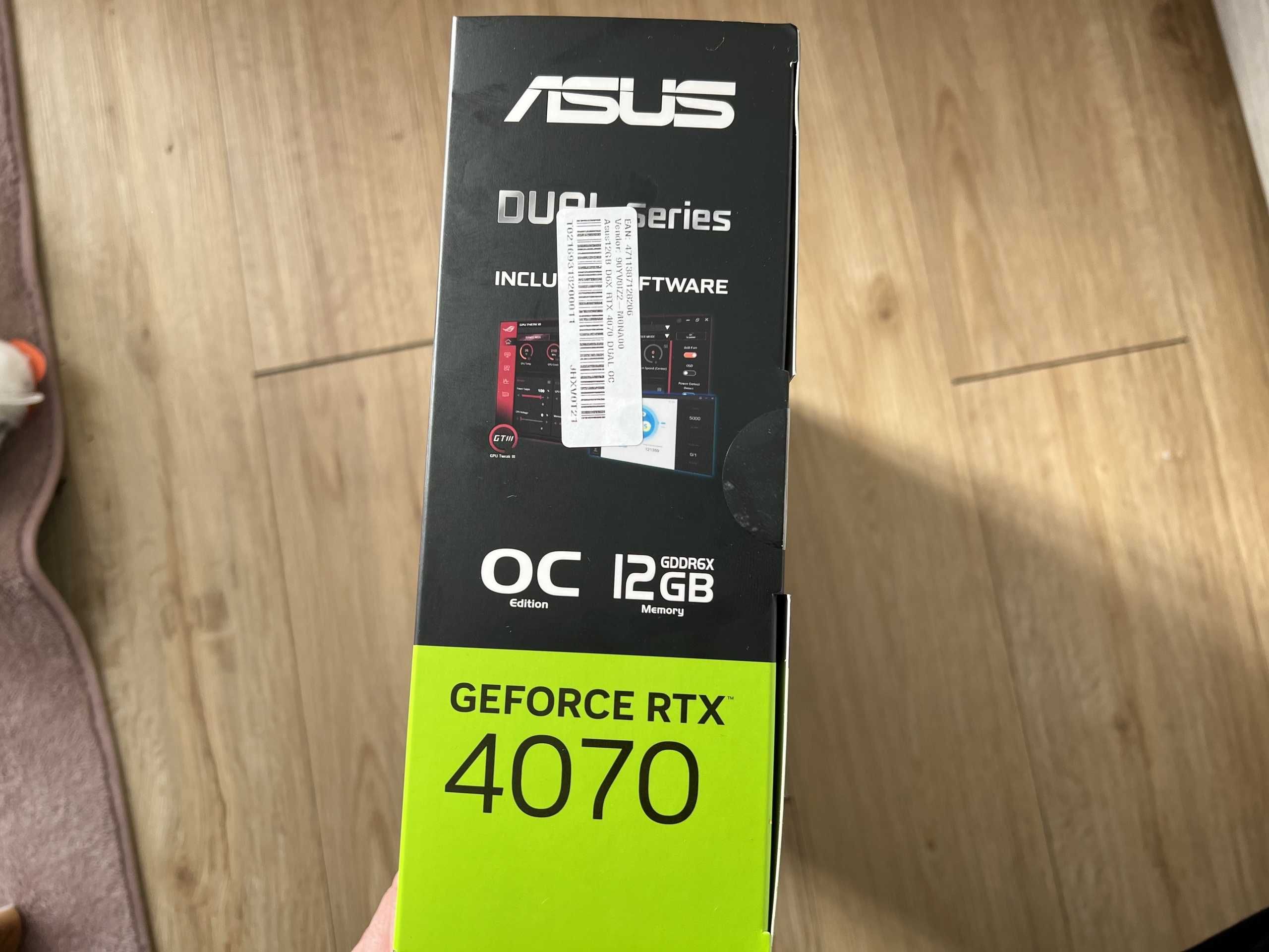 Продам новую rtx 4070 Asus 12gb