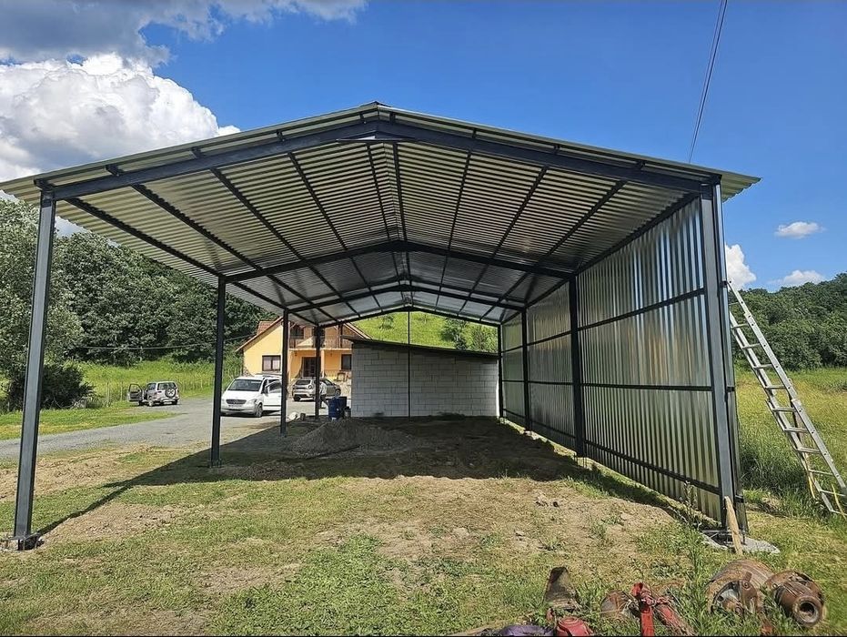 Vand structura hale metalice din stoc 10x30x4m
