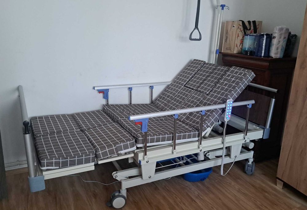 Pat electric rabatabil cu saltea Multibed