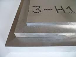 Tabla aluminiu striata 1250x2500mm Quintet Diamond Stucco tabla inox