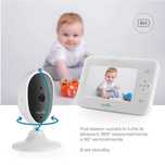 [ 300м обхват > Бебефон Nuvita Видео бебефон Wireless 4.3"