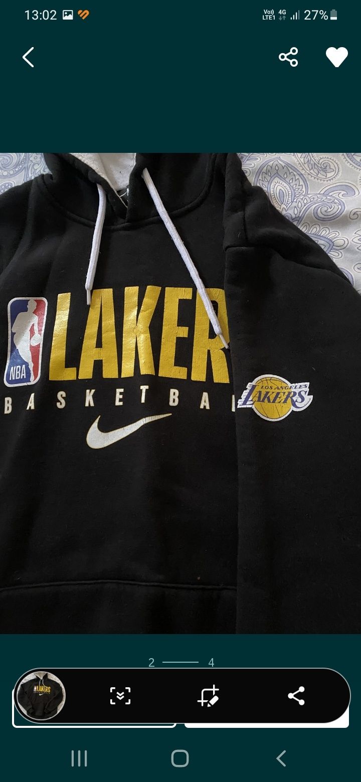 NBA Lakers горнище