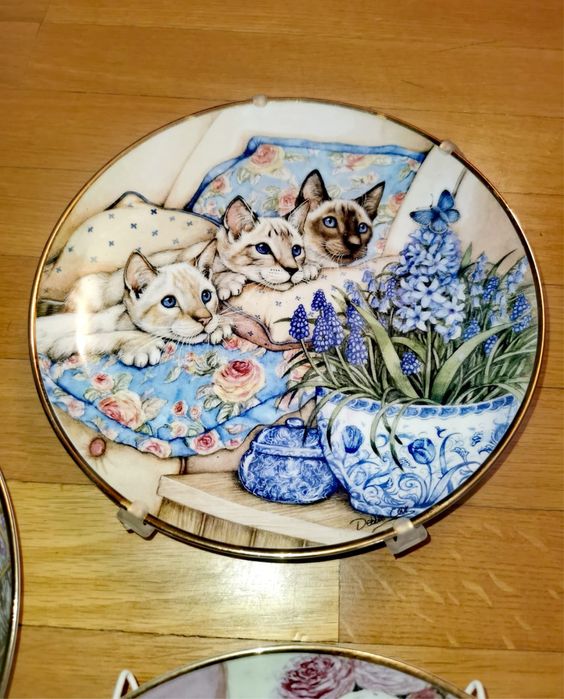 Антикварна чинийка за бонбони от фин порцелан Пикадили английски супер