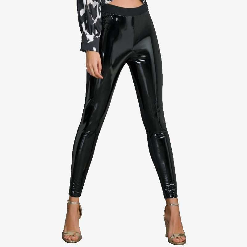 Leggings eco-piele, dama, Jadea