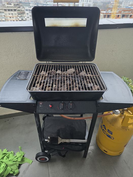 Grătar pe gaz " Grill Chef "+ butelie 11,5 kg