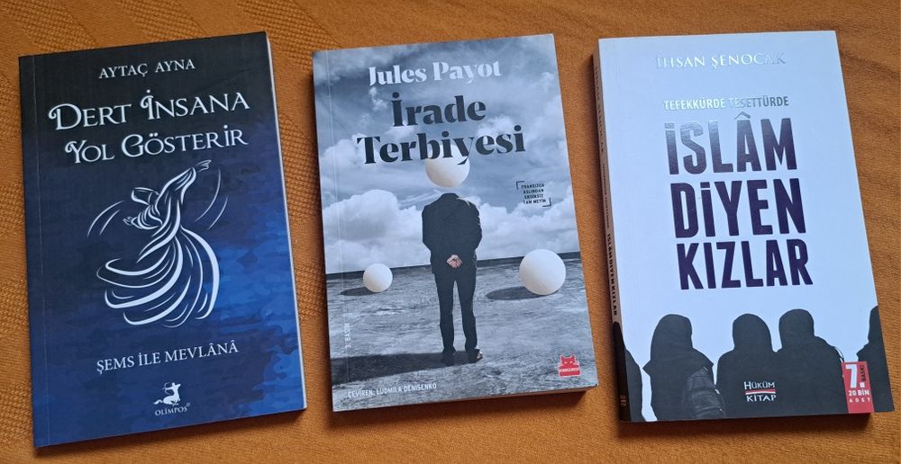 Turk tilidagi kitoblar sotiladi.
Türkçe kitaplar satılıktır.
Hepsi yen
