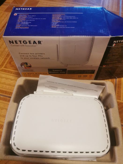 Switch Netgear Print Server nou