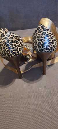 Sandale elegante leopard