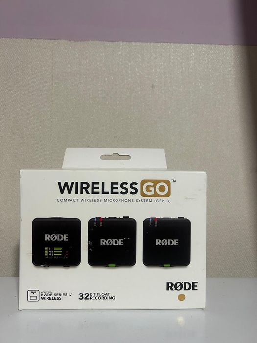 RØDE Wireless GO (Gen 3) - produs nou
