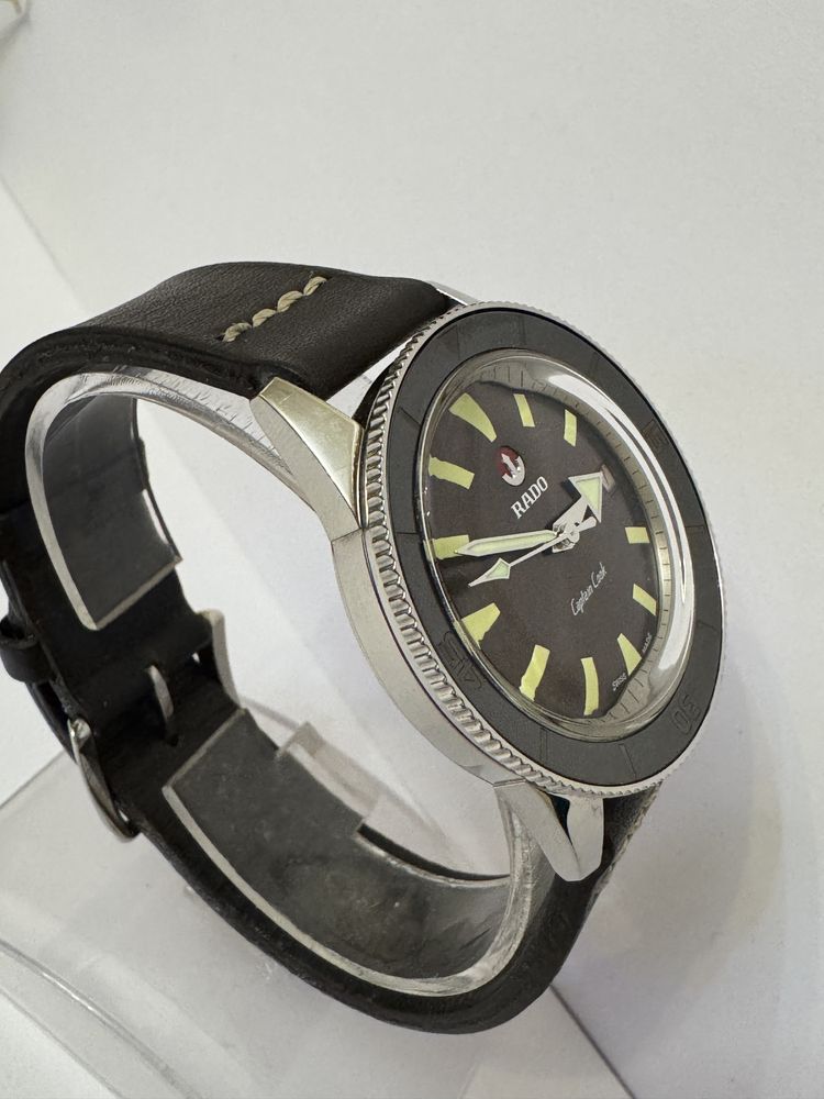 Rar! Rado Captain Cook, Hyperchrome 37mm, automatic. Swiss made.